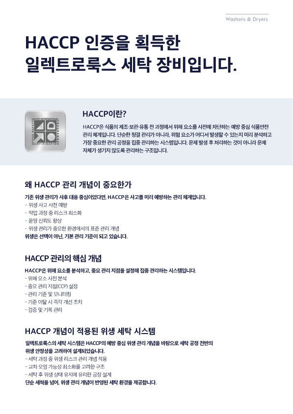 HACCP 인증